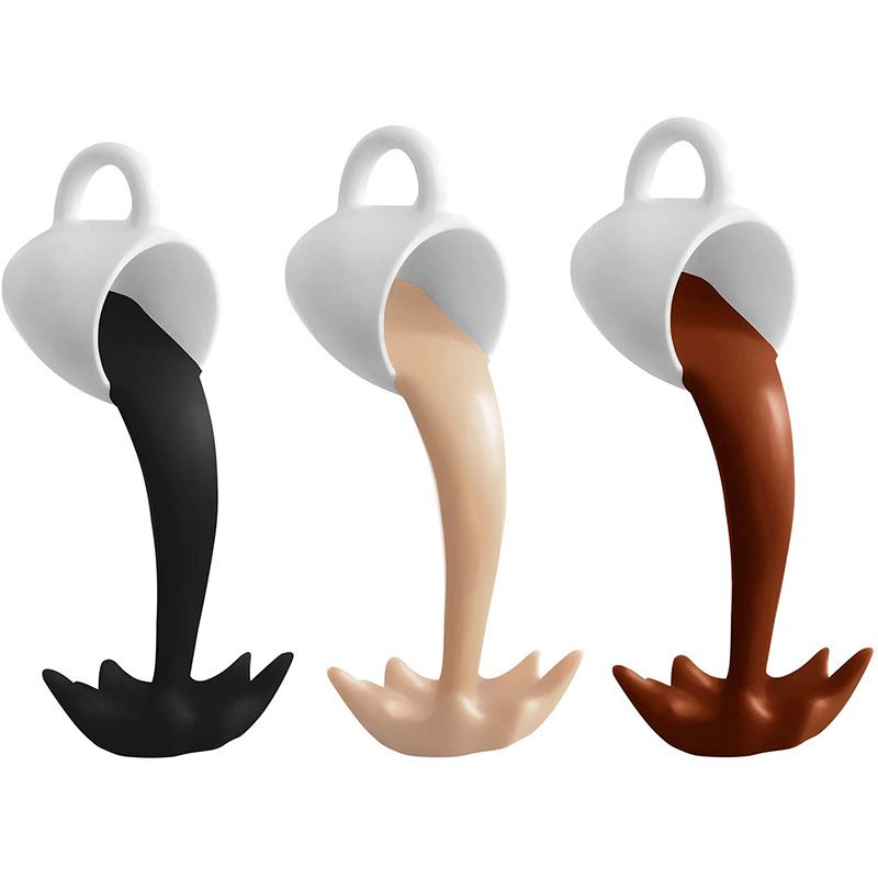 Floating Coffee Cup Sculpture – Creative Home Art