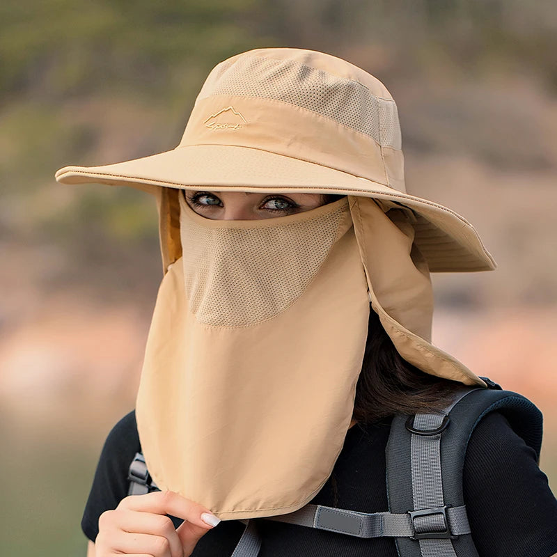 Quick-Dry Sun Hat – AquaShade™