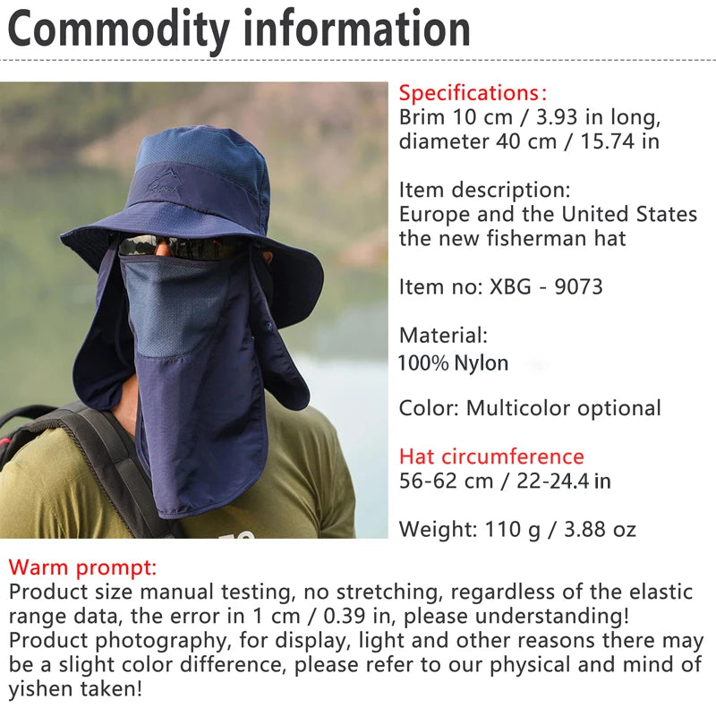 Quick-Dry Sun Hat – AquaShade™