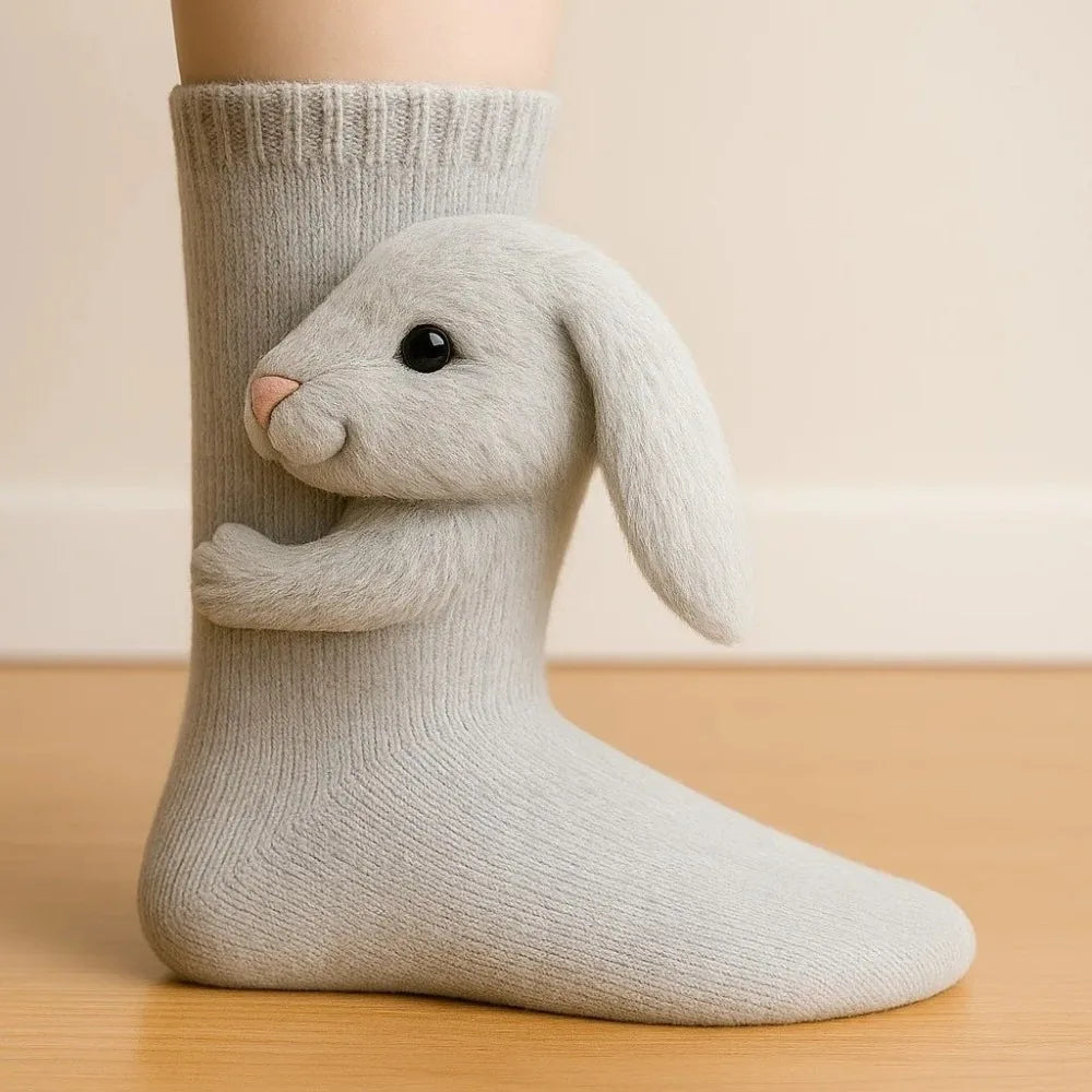 Winter Hugs™ – 3D Animal Socks That Melt the Cold Away