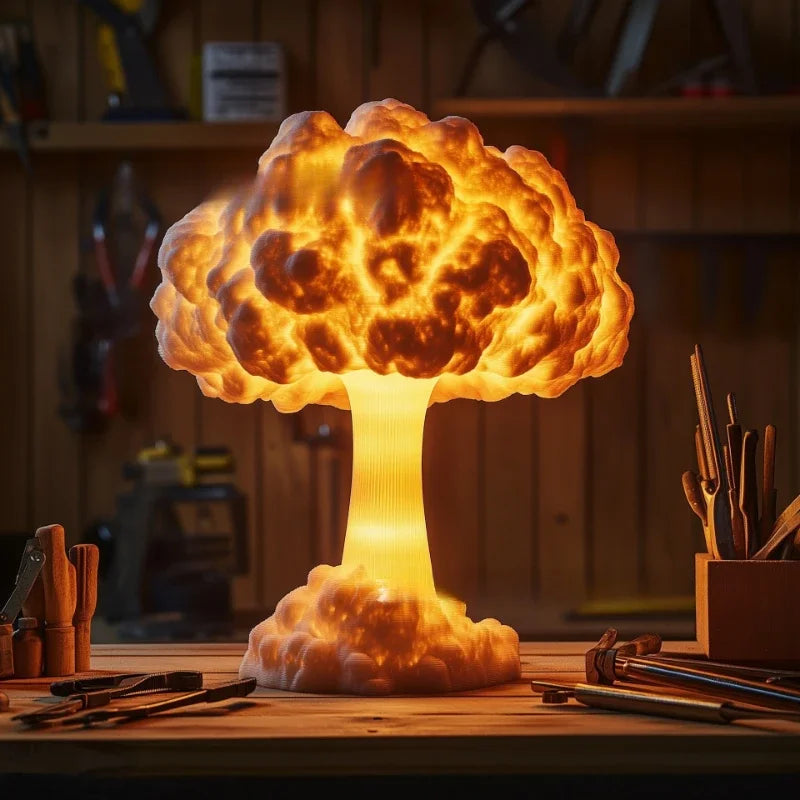 Atomic Mushroom Cloud Lamp – BoomLight™