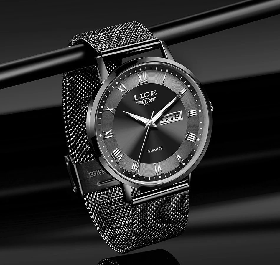 LIGE Luxury Bracelet Watch – 2024 Edition