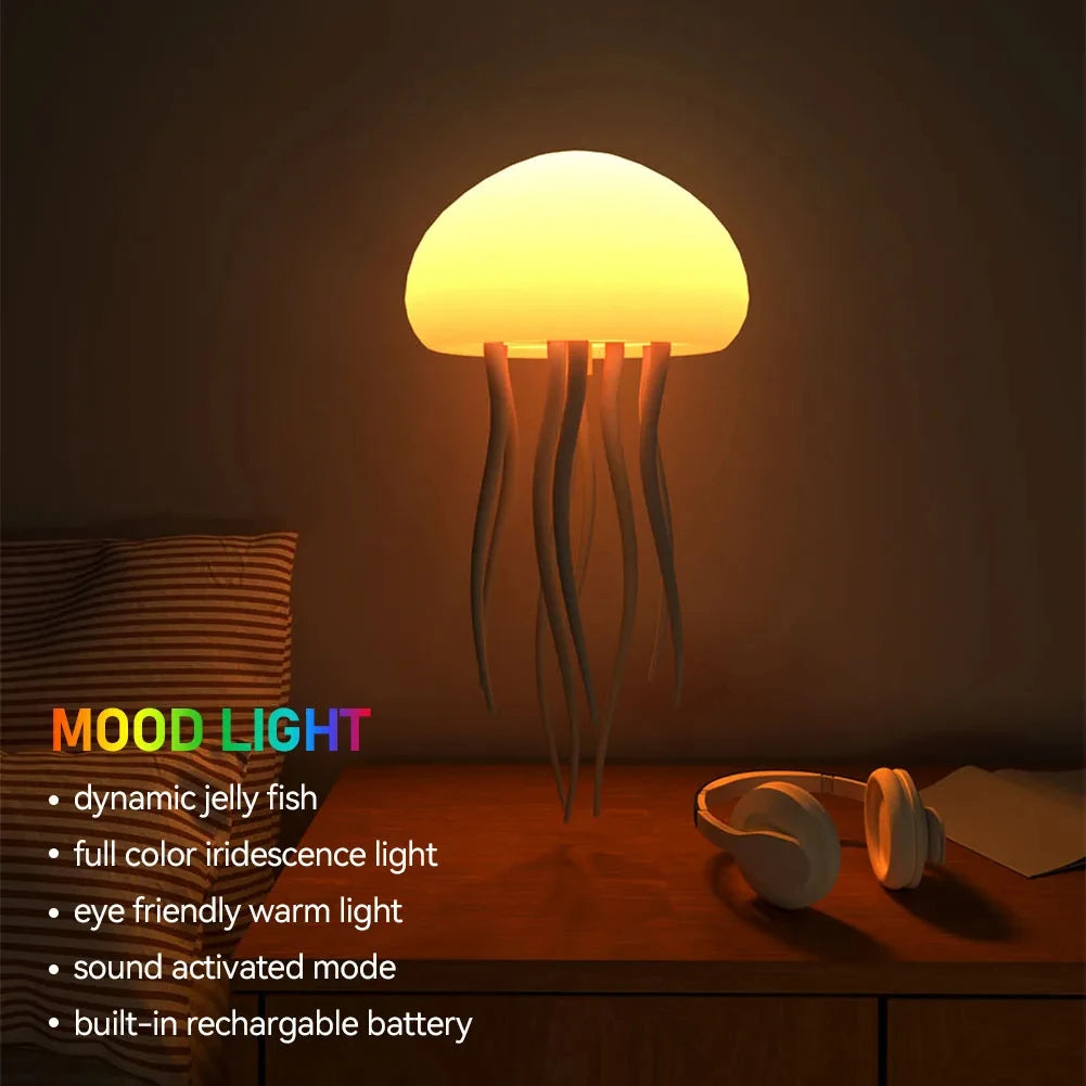 Jellyfish Cartoon LED Night Light – JellyGlow™