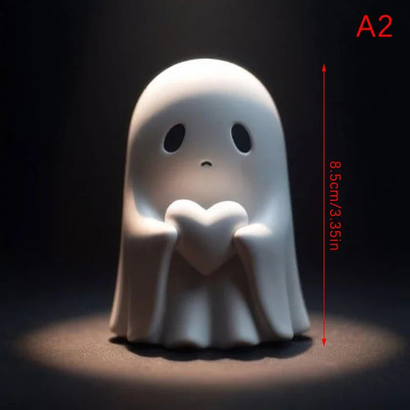 Middle Finger Ghost Figurine – SpookyFun™