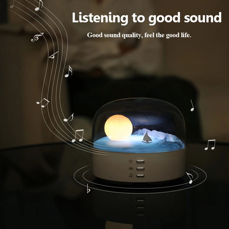 Bluetooth Speaker with Ambient Light – Music & Mood