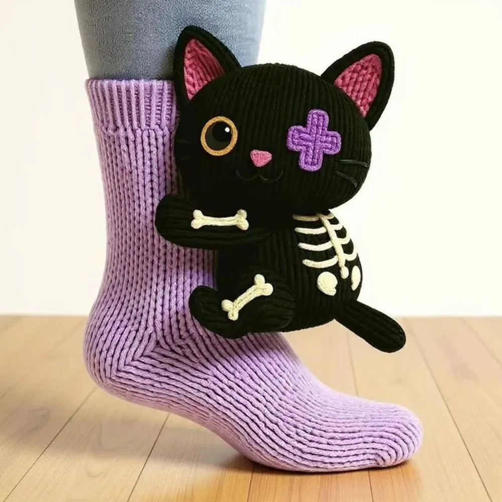 Winter Hugs™ – 3D Animal Socks That Melt the Cold Away