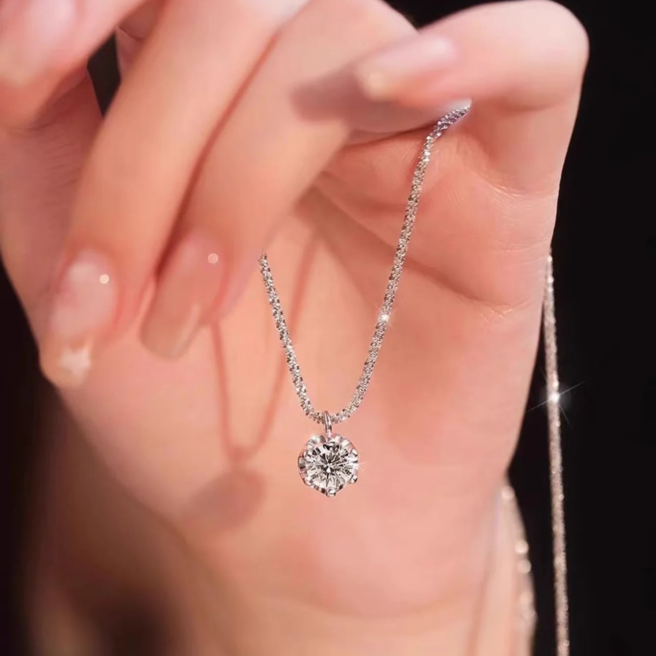 Moissanite Pendant Necklace – Caeli™