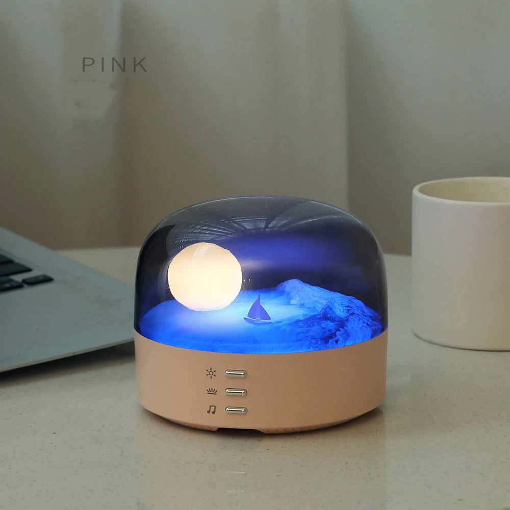 Bluetooth Speaker with Ambient Light – Music & Mood