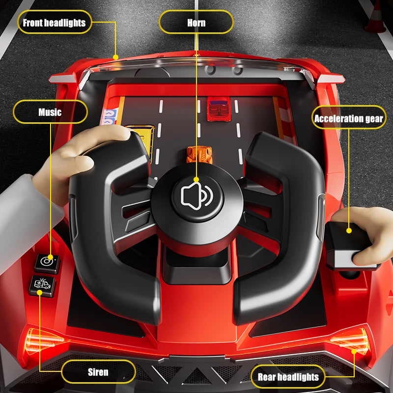 🏁 TurboTrack™ – 2-in-1 Race Car Arena for Kids