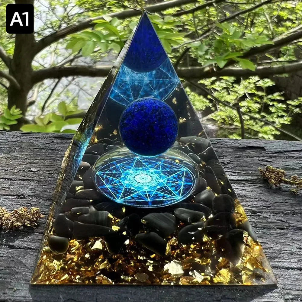 Energy Pyramid Orgonite – CrystalFlow™