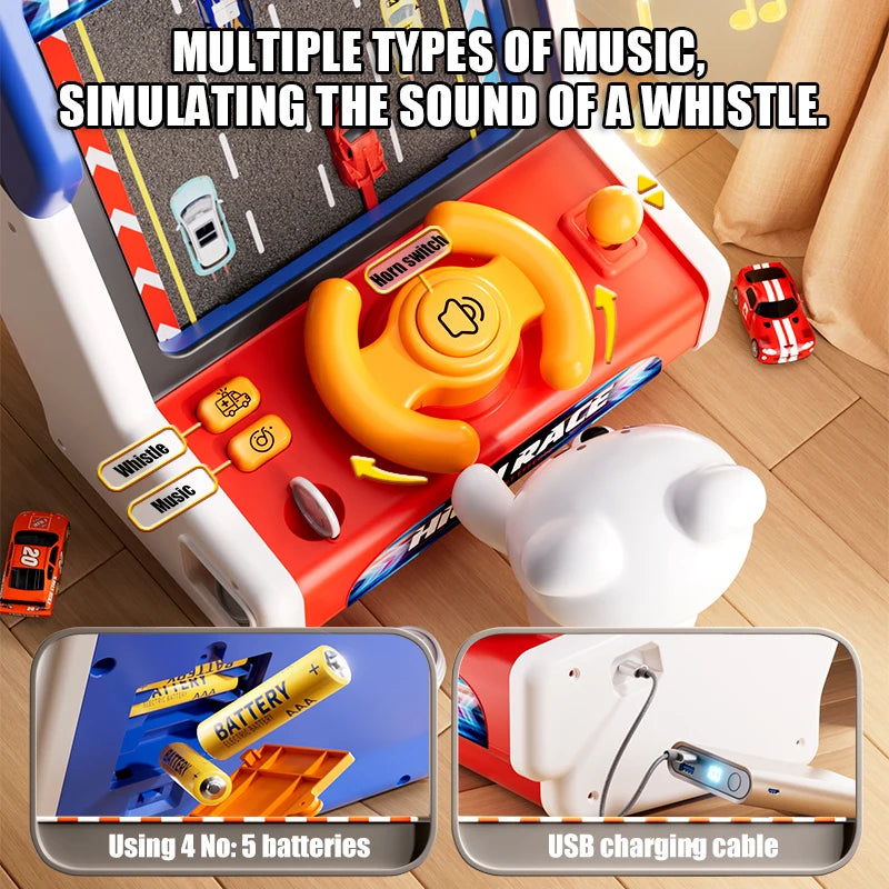 RaceMaster™ – Ultimate Mini Arcade Thrill for Young Champions