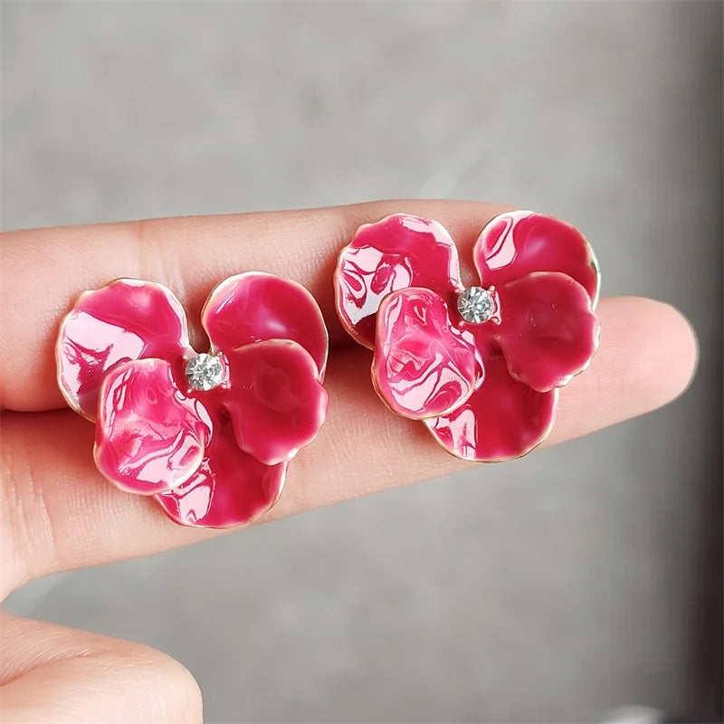 Crystal Blossom Studs – Fleuris™