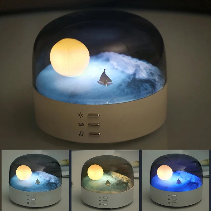 Bluetooth Speaker with Ambient Light – Music & Mood