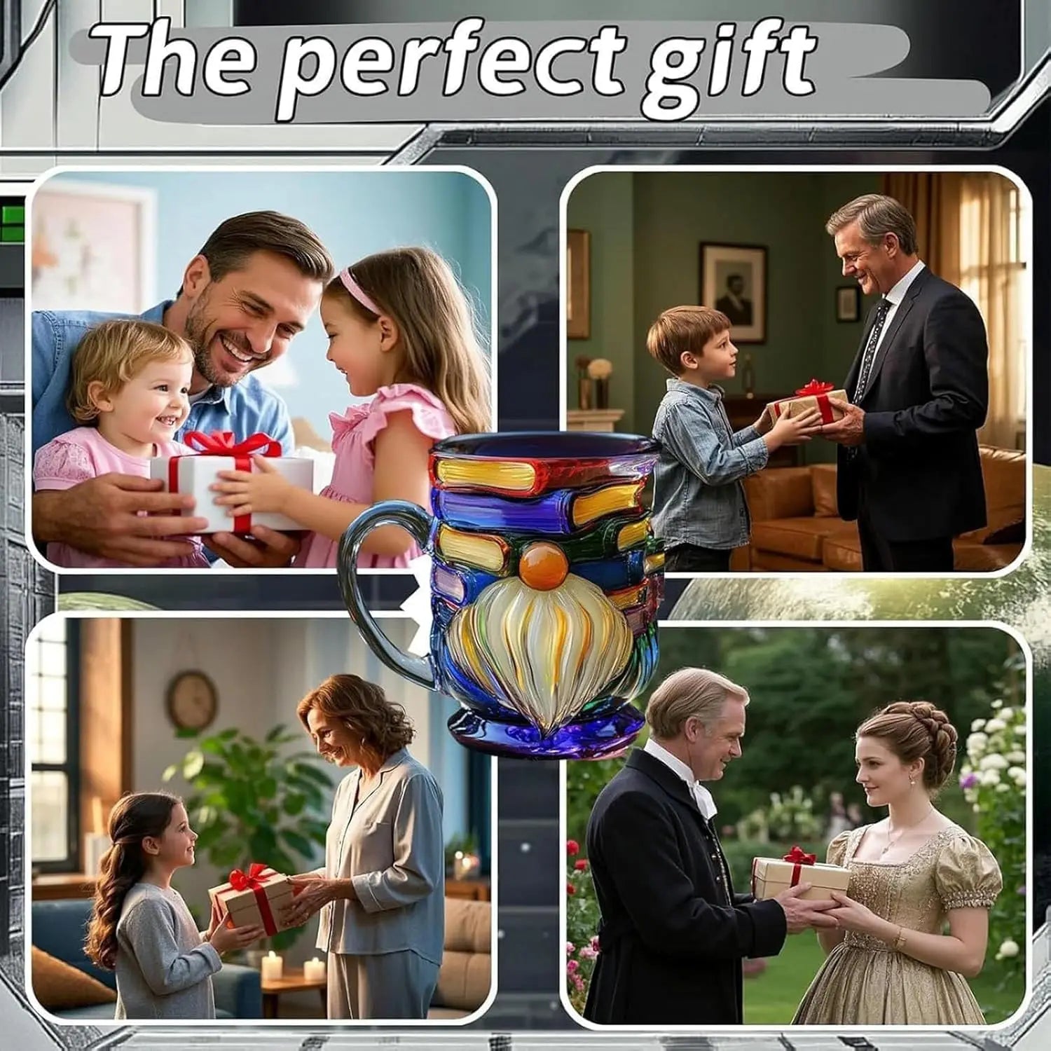 Painted Gnome Book Mug – NovelGnome™