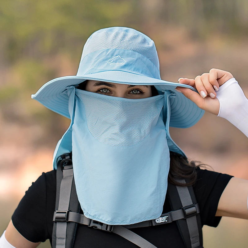 Quick-Dry Sun Hat – AquaShade™
