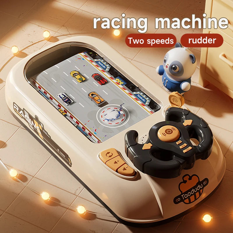 🏎️ Mini Racer Pro – Steering Wheel Racing Game for Kids