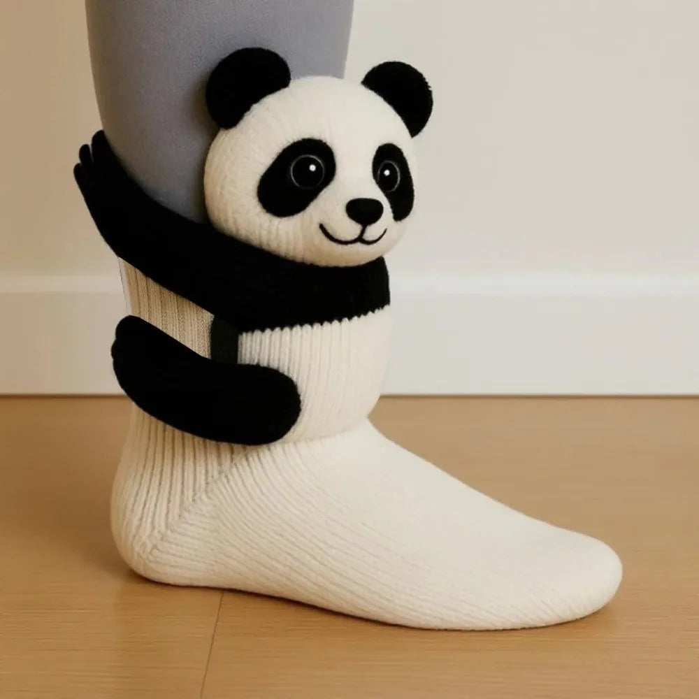 Winter Hugs™ – 3D Animal Socks That Melt the Cold Away