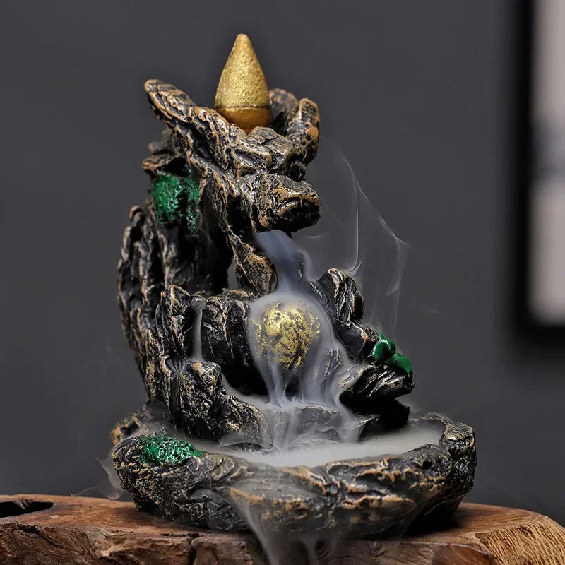 Dragon Spitting Backflow Incense Burner – DragonFlow™