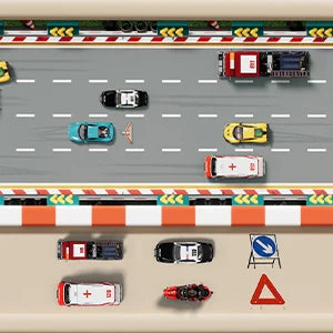 🏎️ Mini Racer Pro – Steering Wheel Racing Game for Kids