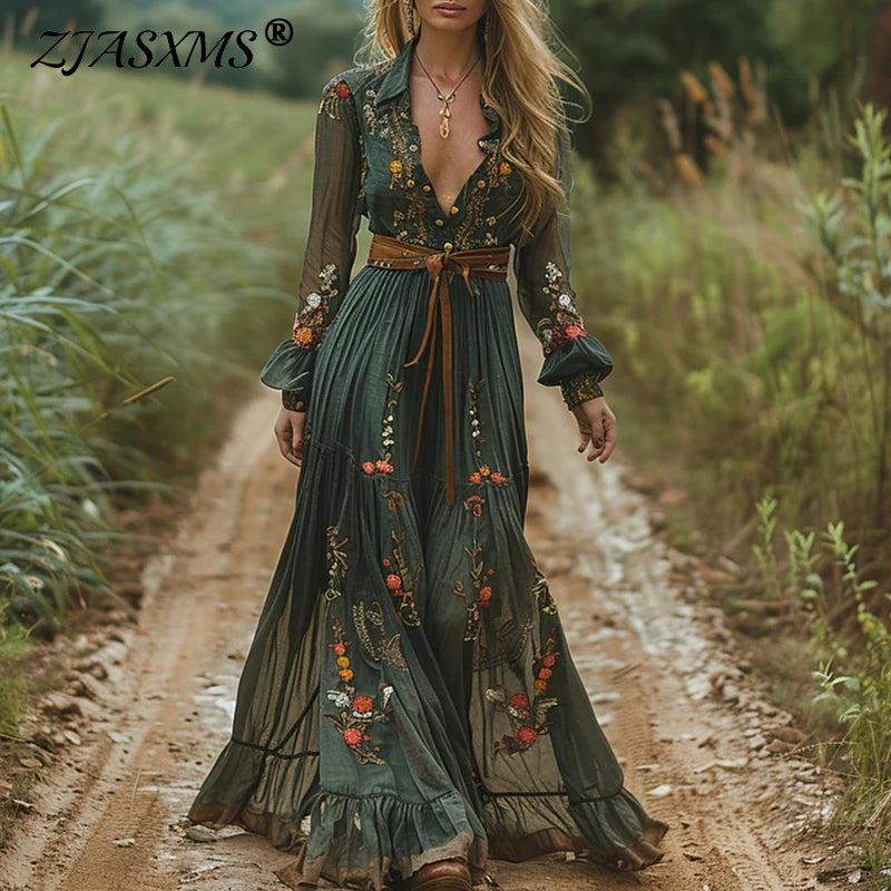 Boho Bloom Maxi – Seraphine™