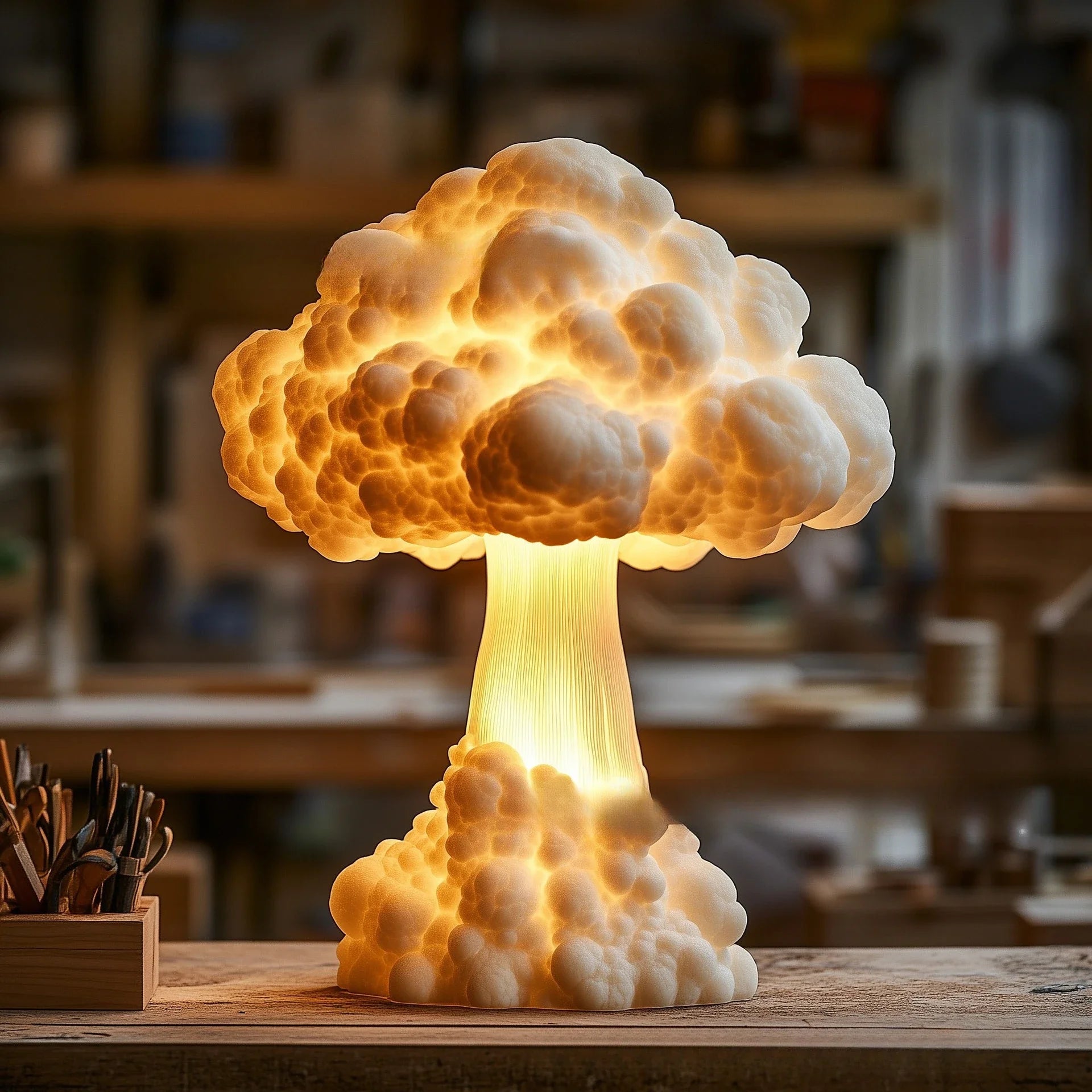 Atomic Mushroom Cloud Lamp – BoomLight™