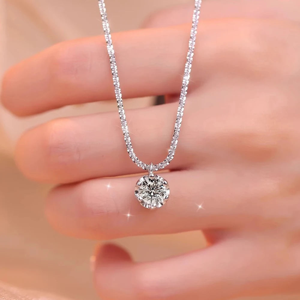 Moissanite Pendant Necklace – Caeli™