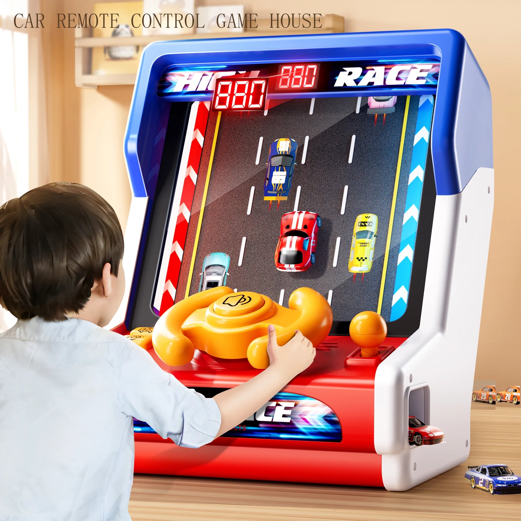 RaceMaster™ – Ultimate Mini Arcade Thrill for Young Champions