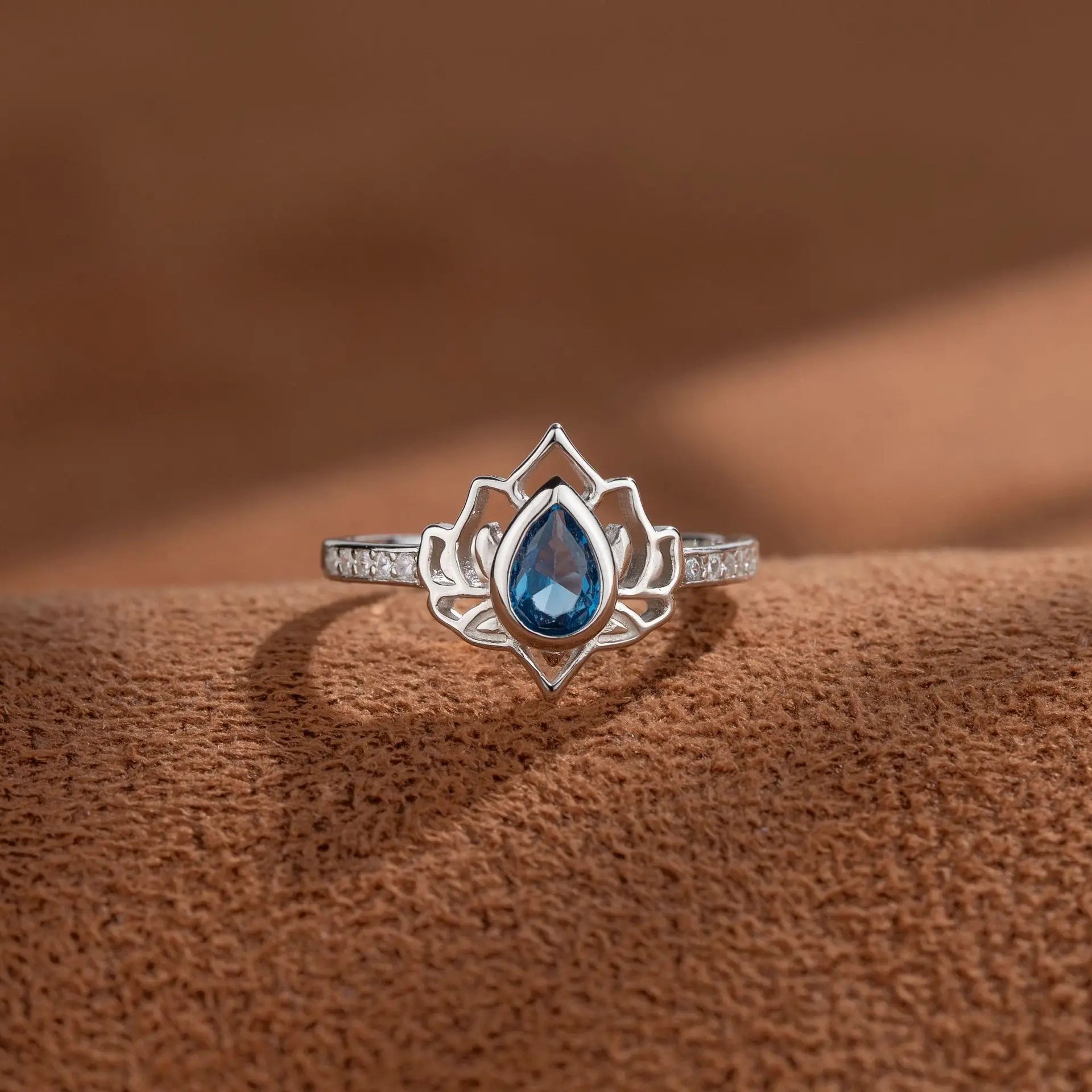 Vintage Lotus Adjustable Ring – LotusBloom™