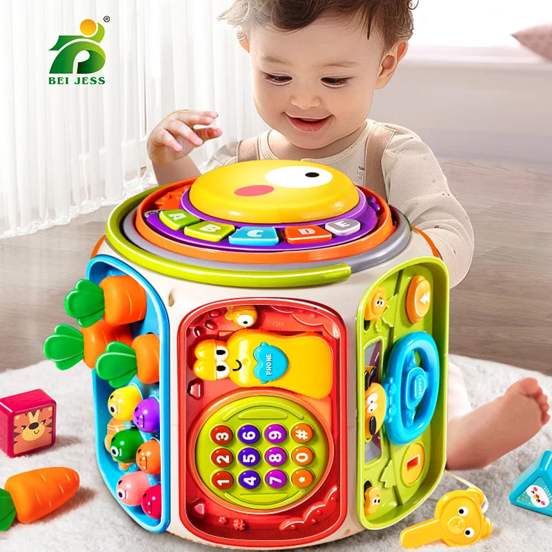 BrightBox™ – 6-in-1 Baby Activity Cube