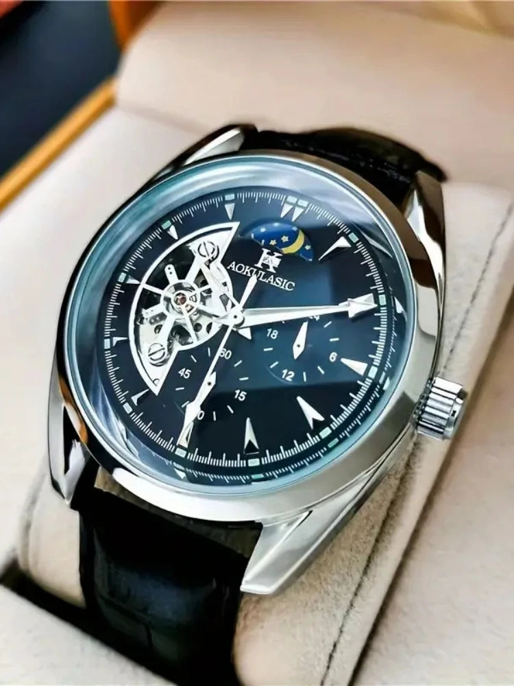 Men’s Automatic Mechanical Watch – LunarSphere™