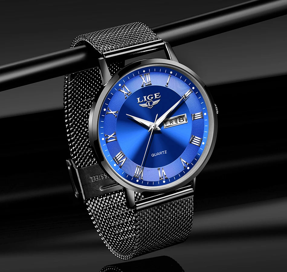 LIGE Luxury Bracelet Watch – 2024 Edition