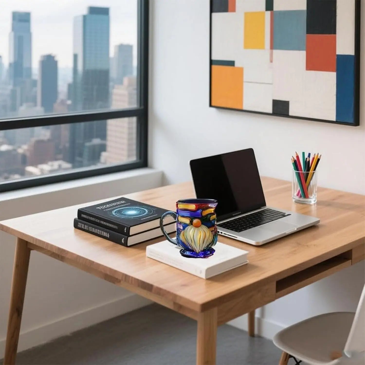 Painted Gnome Book Mug – NovelGnome™