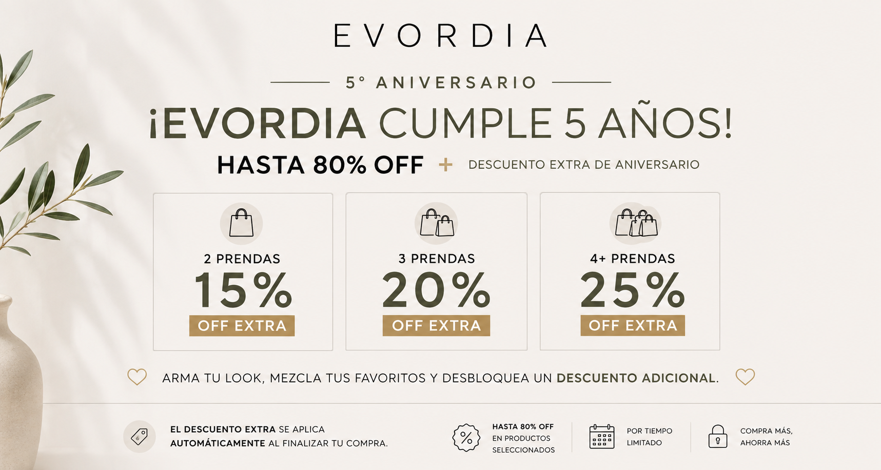 Aniversario de 5 anos