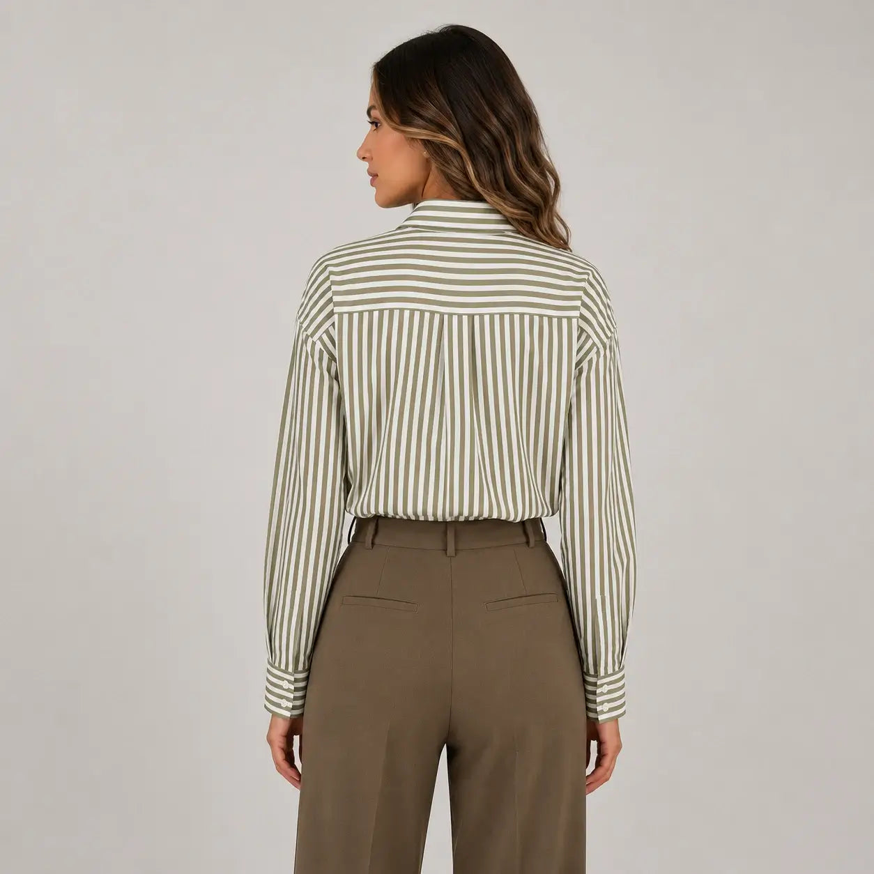 Camisa Elegante de Manga Larga para Mujer