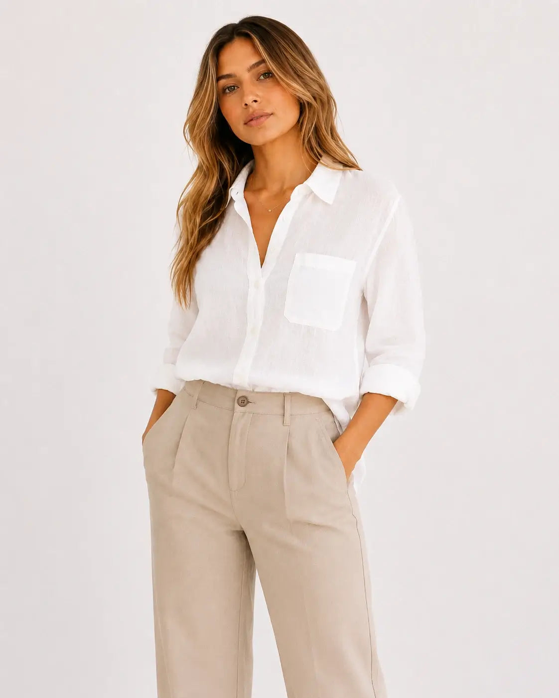 Evordia Brisa - Camisa de Lino y Algodón
