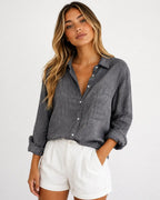 Evordia Brisa - Camisa de Lino y Algodón