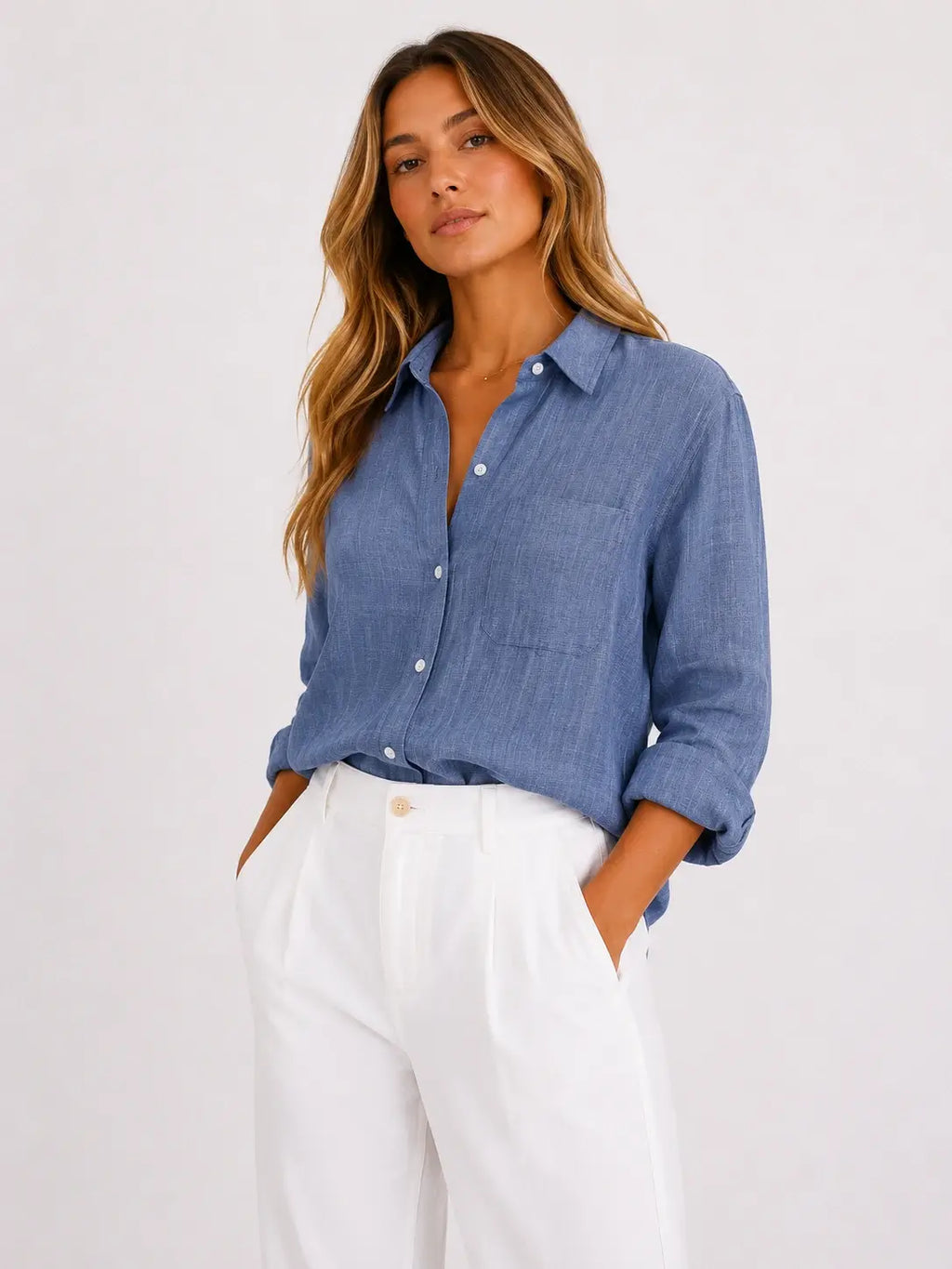 Evordia Brisa - Camisa de Lino y Algodón
