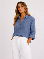Evordia Brisa - Camisa de Lino y Algodón