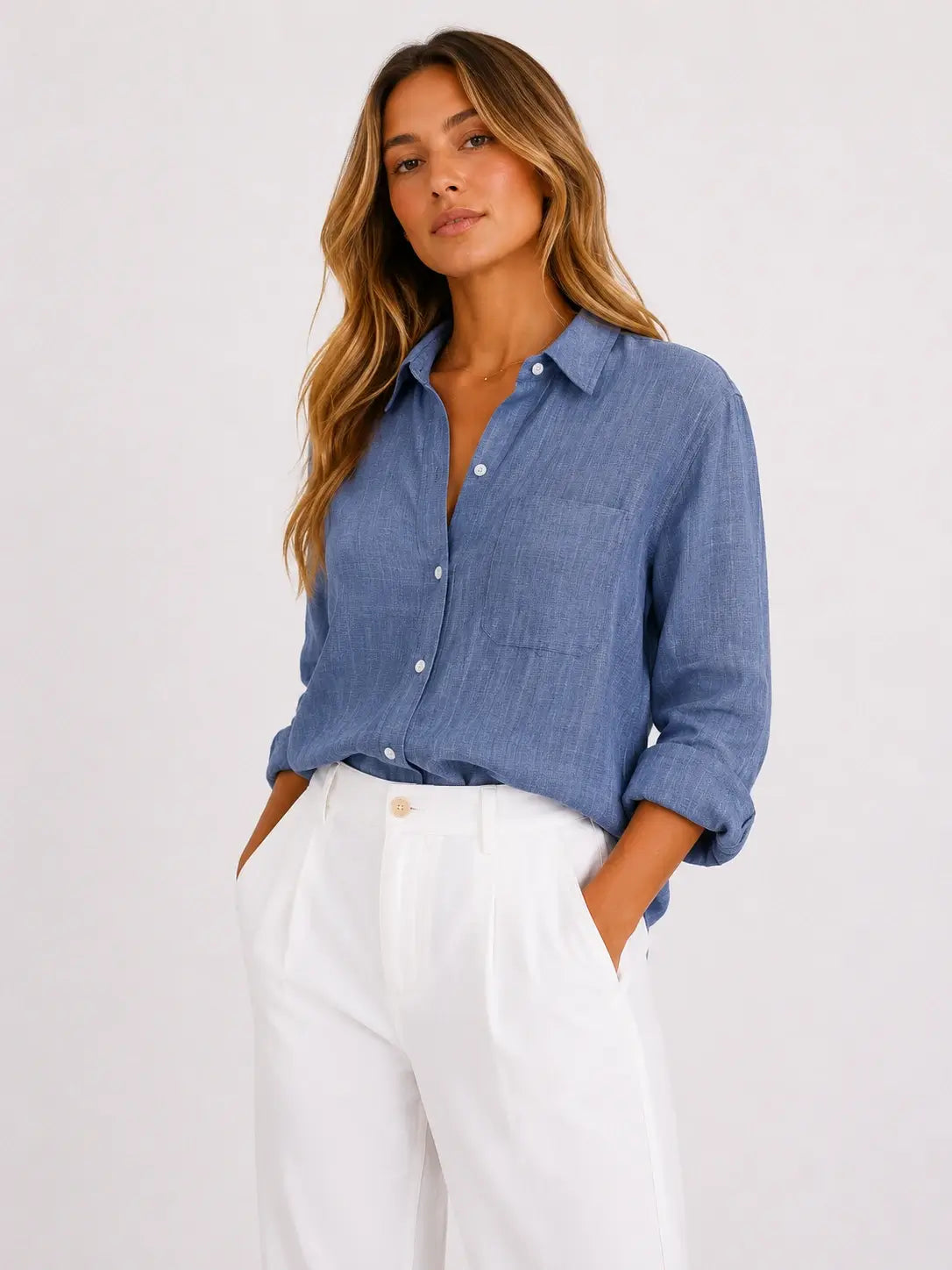 Evordia Brisa - Camisa de Lino y Algodón
