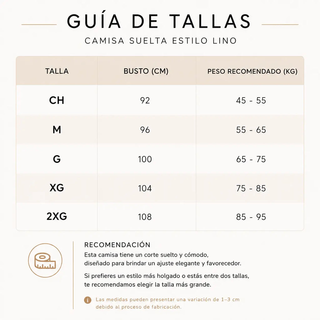 Blusa Suelta de Lino Elegante con Bolsillo Lateral