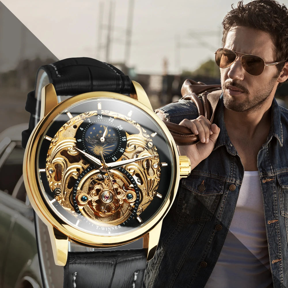 Retro Mechanical Skeleton Watch – Winner Legacy™