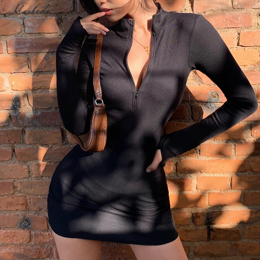Midnight Curve Dress – Elenya™
