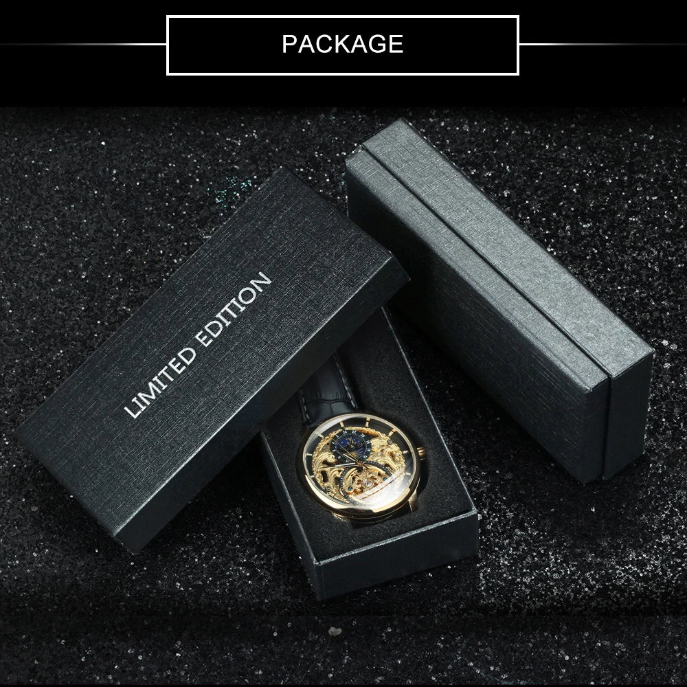 Retro Mechanical Skeleton Watch – Winner Legacy™