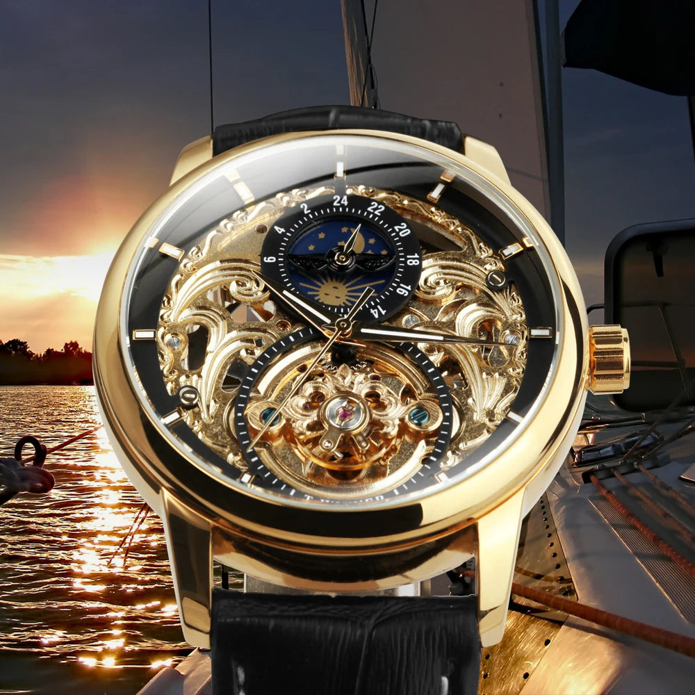 Retro Mechanical Skeleton Watch – Winner Legacy™