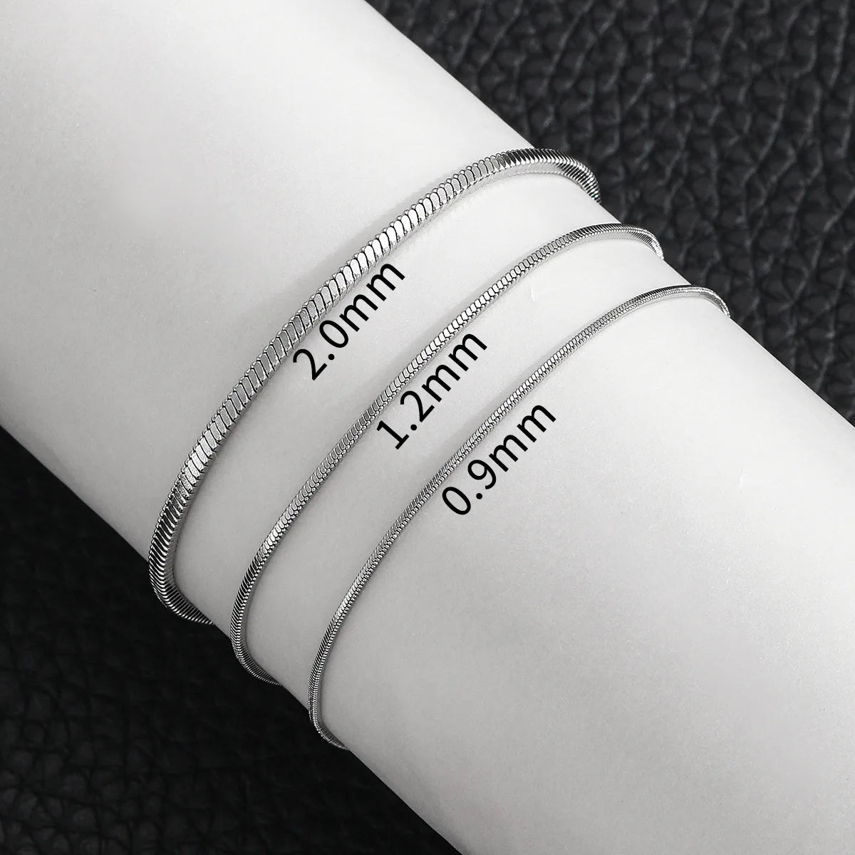 Stainless Steel Snake Bone Bracelet – SteelPulse™