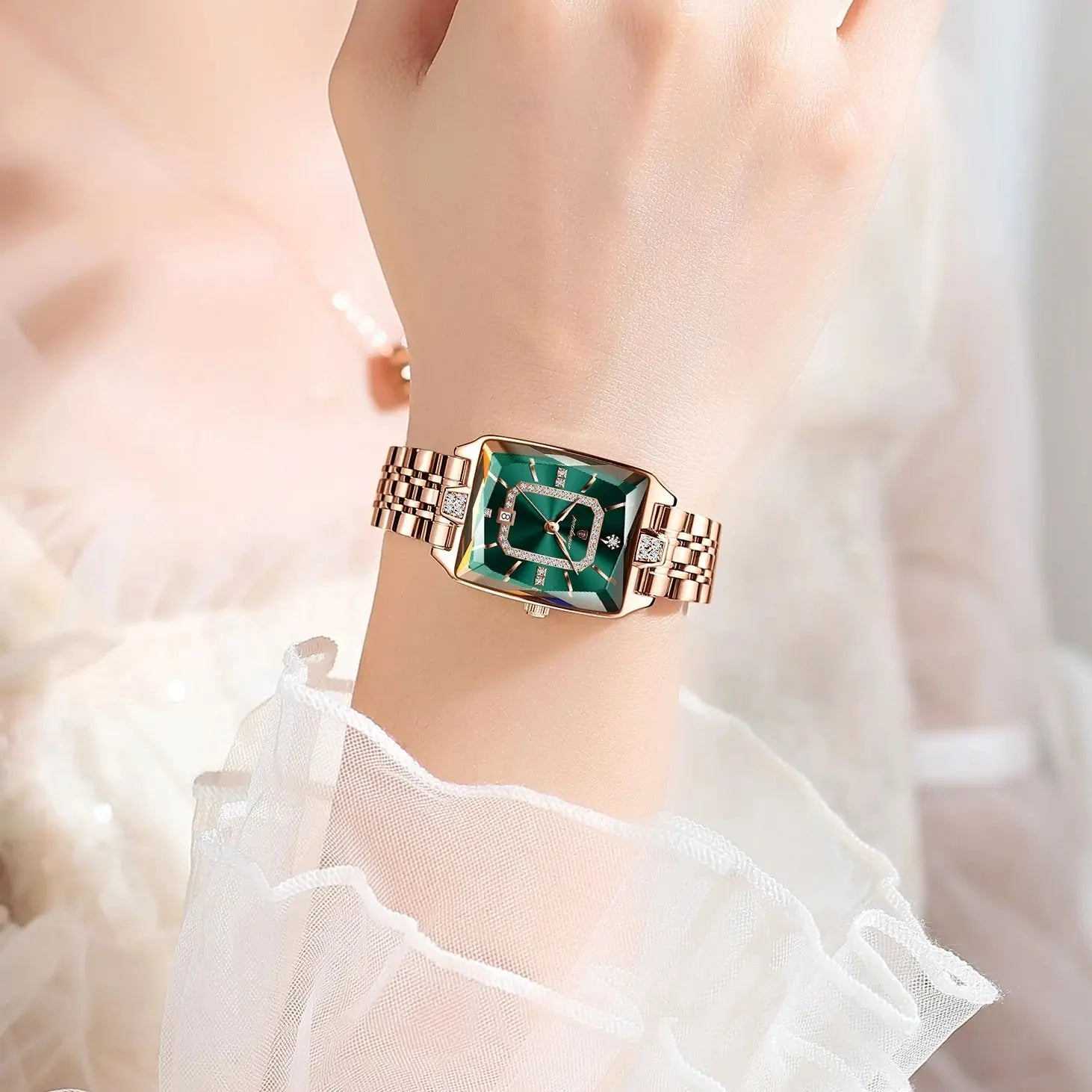 Luxury Ladies Quartz Watch – Poedagar Elegance™