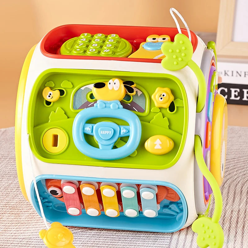 BrightBox™ – 6-in-1 Baby Activity Cube
