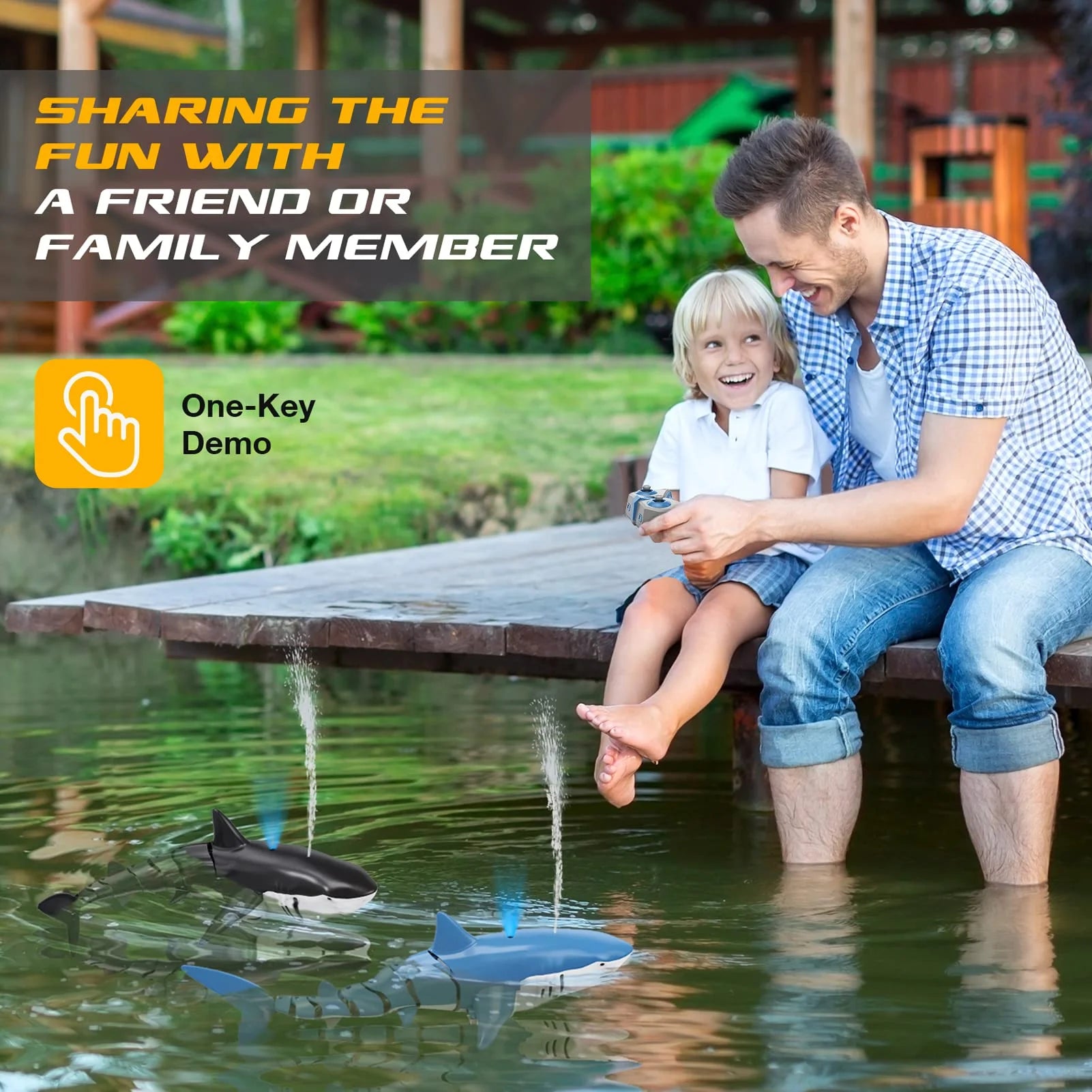 SharkGlide™ – The Realistic Remote-Control Sea Predator