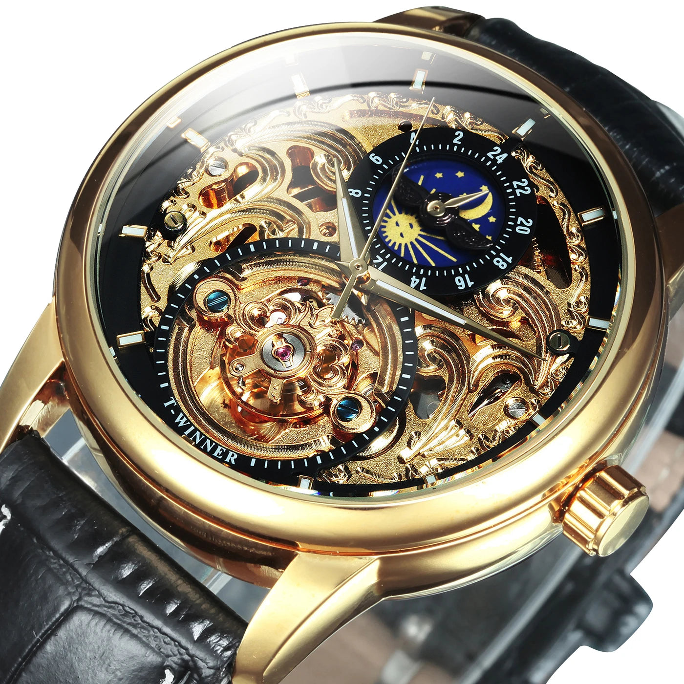 Retro Mechanical Skeleton Watch – Winner Legacy™