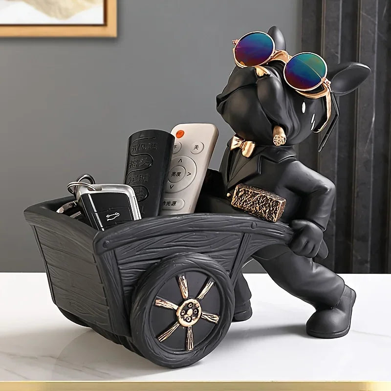 Frenchie Artisan Figurine – HomeSoul™